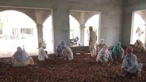 Sewa of inner hall floor 